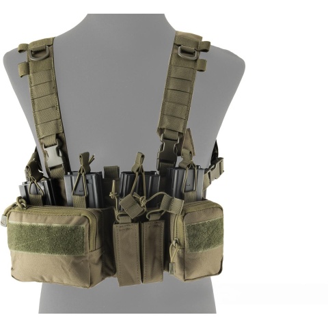 Lancer Tactical Adaptive Sniper Chest Rig - OD GREEN