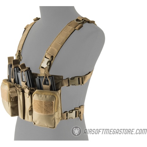 Lancer Tactical Adaptive Sniper Chest Rig - TAN