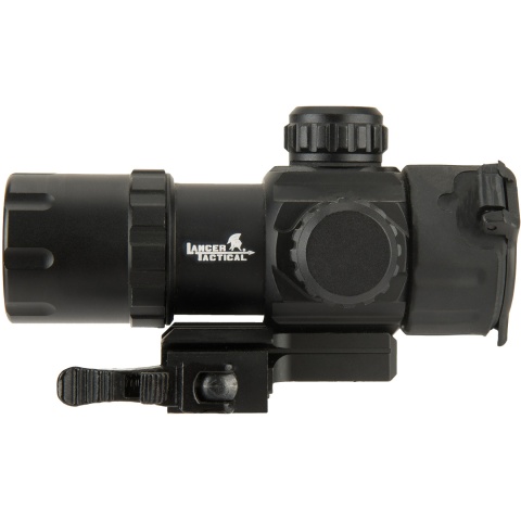 Lancer Tactical QD Red Dot Adjustable Dot Sight - BLACK