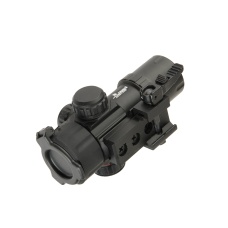 Lancer Tactical QD Red Dot Adjustable Dot Sight - BLACK