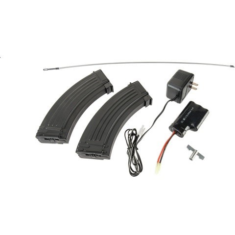 Echo1 Red Star Full Metal AKM Real Wood Airsoft AEG - BLACK/WOOD