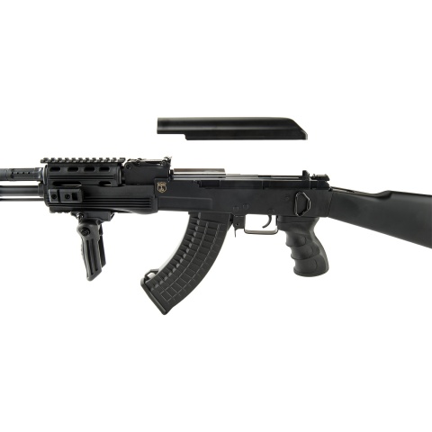 Echo1 Full Stock Red Star 47 RIS AEG w/ Battery and Charger - BLACK