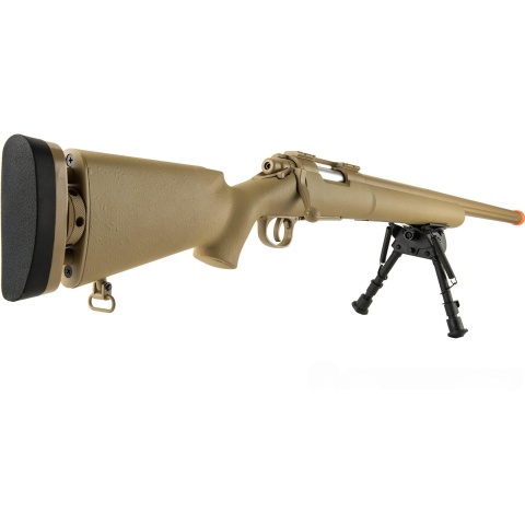 Echo1 M28 Bolt Action Sniper Rifle w/ Bipod - TAN