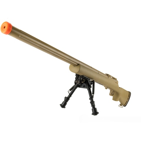Echo1 M28 Bolt Action Sniper Rifle w/ Bipod - TAN
