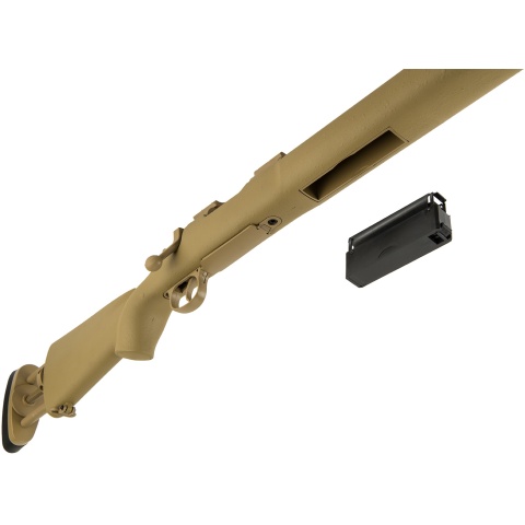 Echo1 M28 Bolt Action Sniper Rifle w/ Bipod - TAN