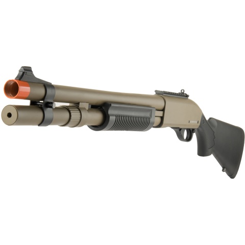 JAG Arms Scattergun HDS Airsoft Gas Shotgun (Extended Tube) - TAN