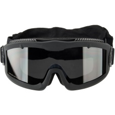 Lancer Tactical AERO Protective Black Airsoft Goggles - SMOKE/YELLOW/CLEAR LENS