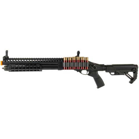 JAG Arms Scattergun SPX2 Airsoft Gas Shotgun (Extended Tube) - BLACK