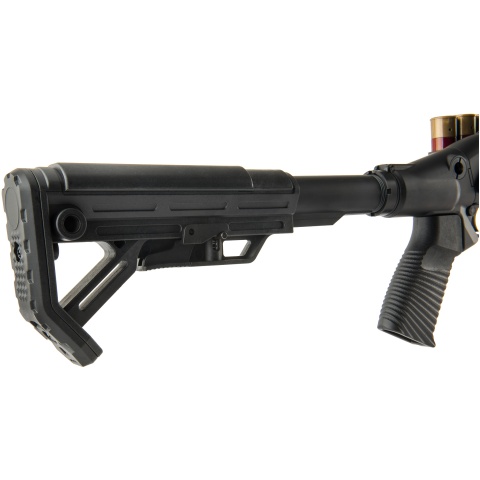 JAG Arms Scattergun SPX2 Airsoft Gas Shotgun (Extended Tube) - BLACK