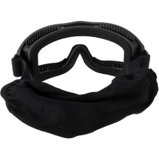 Lancer Tactical AERO Protective Black Airsoft Goggles - CLEAR LENS