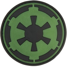 G-Force Emperial PVC Morale Patch - OD GREEN