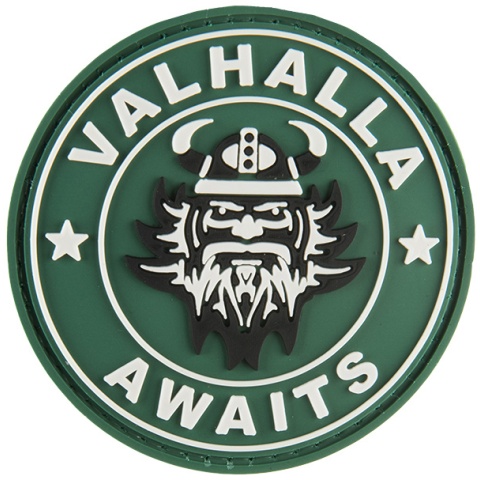 G-Force Valhalla Awaits PVC Morale Patch - GREEN
