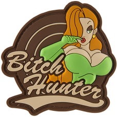 G-Force B*** Hunter PVC Morale Patch - CAMO
