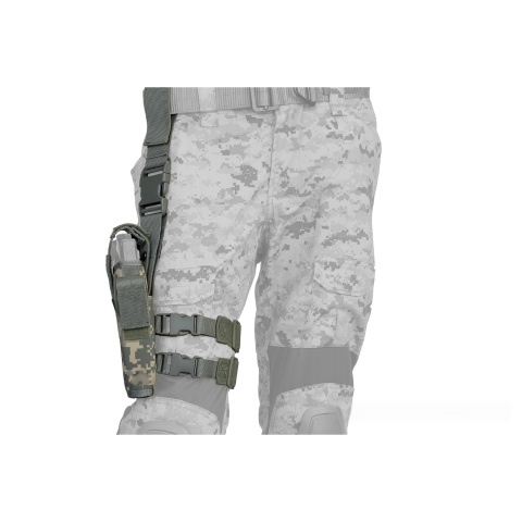 Lancer Tactical 1000D Nylon Drop Leg Holster - ACU