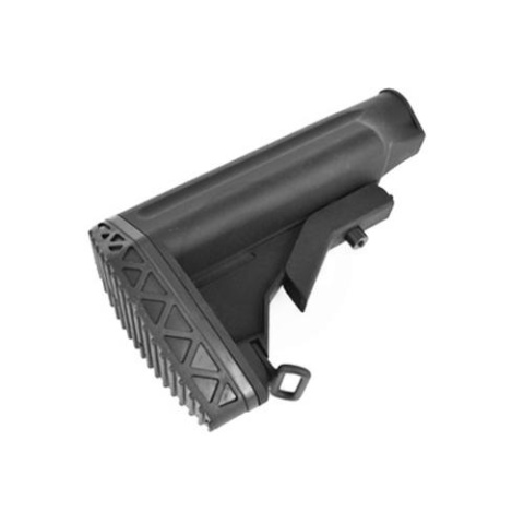 JG M4 / M16 Airsoft Retractable Crane Stock w/ Rubber Shoulder Pad