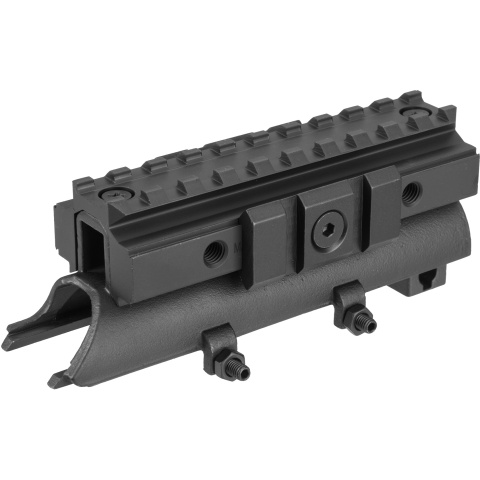 NcStar SKS Receiver Cover Tri-Mount Optics Rail - BLACK