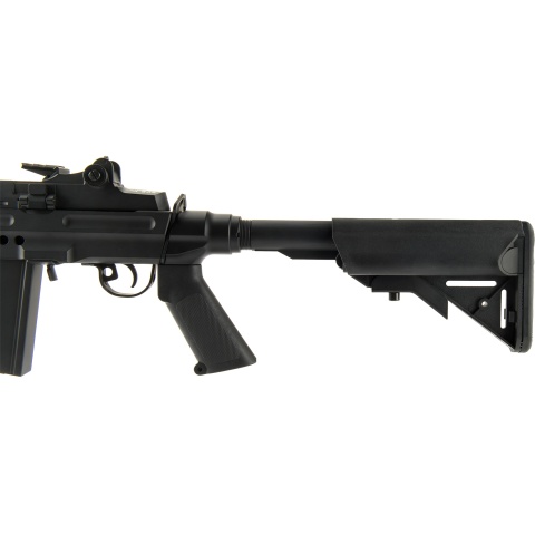 Echo1 M14 Combat Master Battle Rifle Metal Airsoft AEG - BLACK