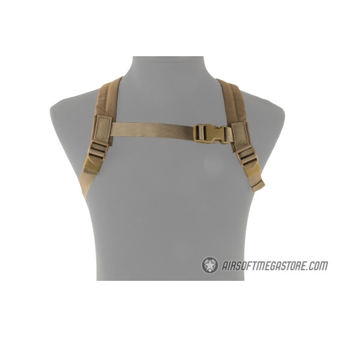 Lancer Tactical 1000D Nylon Tactical Bat Wing Backpack - TAN (Medium)