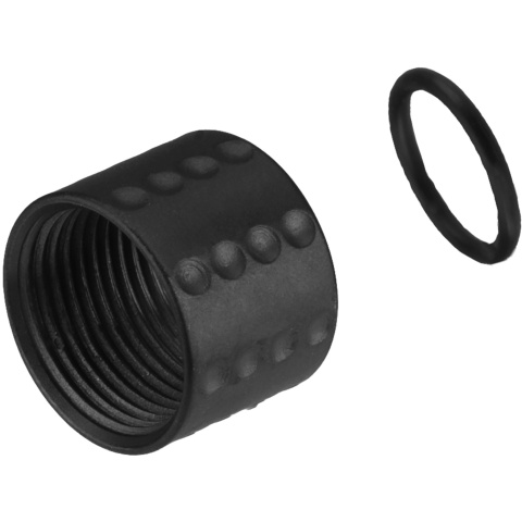 Atlas Custom Works DIPS Full Metal -14mm CCW Thread Protector - BLACK