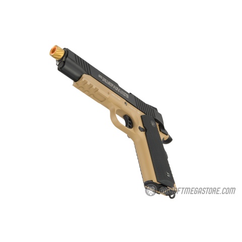 Atlas Custom Works ANGLES Full Metal -14mm CCW Thread Protector - GOLD
