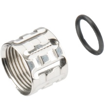 Atlas Custom Works PILLAR Full Metal -14mm Thread Protector - SILVER