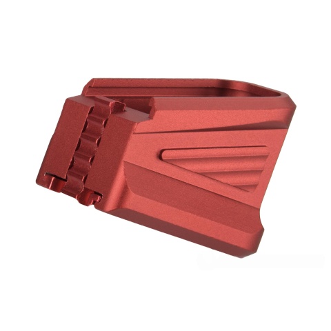 (IP ISSUE - DO NOT LIST) Atlas Custom Works Aluminum Extended Base Plate for G-series - RED