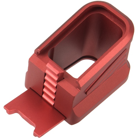 (IP ISSUE - DO NOT LIST) Atlas Custom Works Aluminum Extended Base Plate for G-series - RED