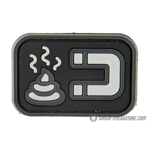 G-Force S*** Magnet PVC Morale Patch - GRAY