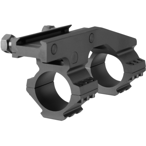 Ranger Armory Aluminum 30mm Scope Mount w/ Picatinny Mount - BLACK