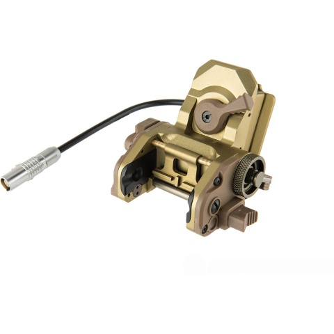 AMA Night Vision Mounting Bracket for Tactical Helmets - DARK EARTH