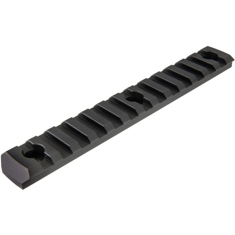 Ranger Armory 13-Slot Aluminum Picatinny Rail Section for M-LOK - BLACK