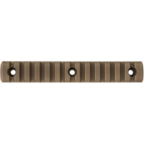 Ranger Armory 13-Slot Aluminum Picatinny Rail Section for M-LOK - TAN
