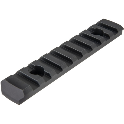 Ranger Armory 9-Slot Aluminum Picatinny Rail Section for M-LOK - BLACK