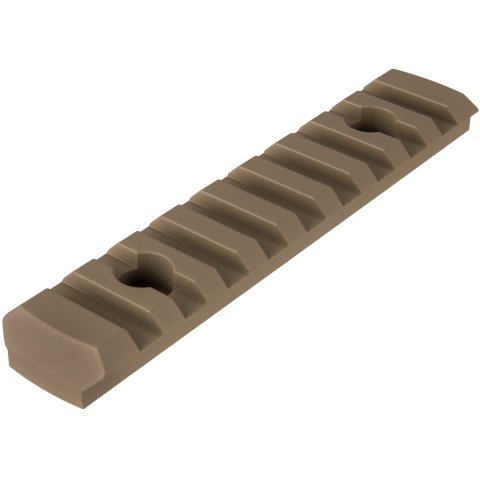 Ranger Armory 9-Slot Aluminum Picatinny Rail Section for M-LOK - TAN