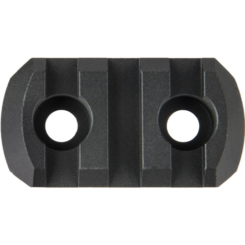 Ranger Armory 3-Slot Aluminum Picatinny Rail Section for M-LOK - BLACK
