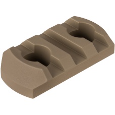 Ranger Armory 3-Slot Aluminum Picatinny Rail Section for M-LOK - TAN