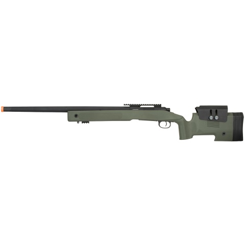 Lancer Tactical M40A3 Bolt Action Airsoft Sniper Rifle - OD GREEN