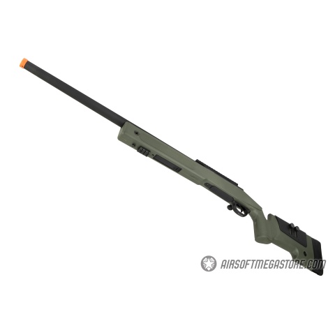 Lancer Tactical M40A3 Bolt Action Airsoft Sniper Rifle - OD GREEN