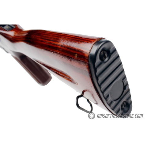 E&L AK74N Real Wood Airsoft AEG (Platinum) - BLACK