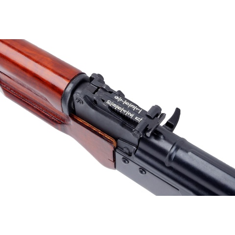 E&L AK74N Real Wood Airsoft AEG (Platinum) - BLACK
