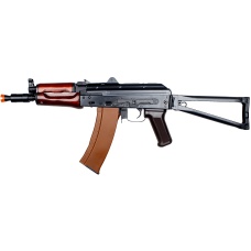 E&L AKS74UN Airsoft AEG w/ Folding Stock (Platinum) - BLACK