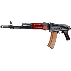 E&L AKS74N Airsoft AEG w/ Folding Stock (Platinum) - BLACK