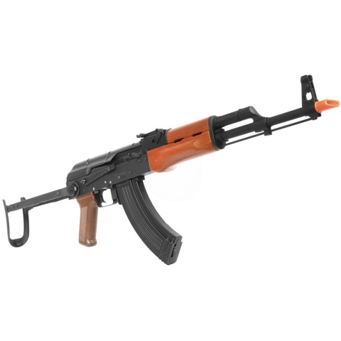 DBoys / Kalash AKMS Full Metal Aisoft AEG Rifle - REAL WOOD