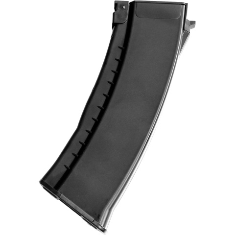 E&L 120rd Airsoft Mid Cap Magazine for AK74 AEG Rifle - BLACK