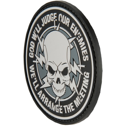 G-Force God Will Judge Our Enemies PVC Morale Patch - BLACK