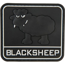 G-Force Big Black Sheep PVC Morale Patch - BLACK