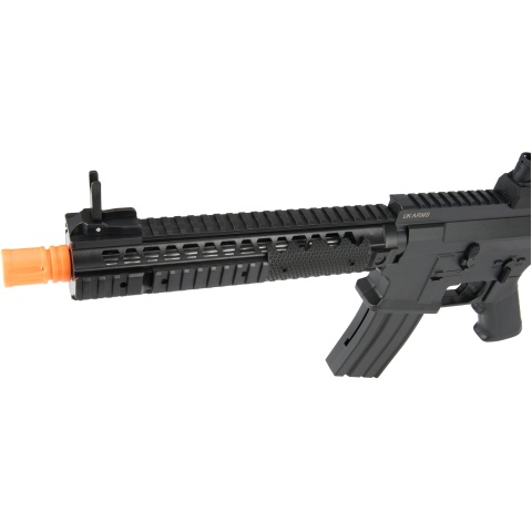 UK Arms P2210 Quad RIS M4 Spring Rifle w/ Grip Covers - BLACK