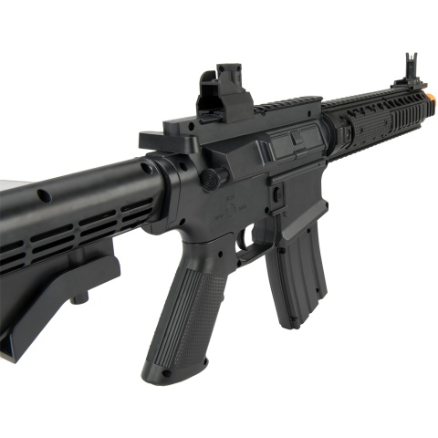 UK Arms P2210 Quad RIS M4 Spring Rifle w/ Grip Covers - BLACK