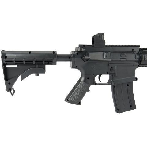 UK Arms P2210 Quad RIS M4 Spring Rifle w/ Grip Covers - BLACK