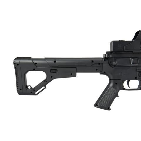 UK Arms P2214 Quad RIS M4 Spring Rifle w/ Adjustable Stock - BLACK